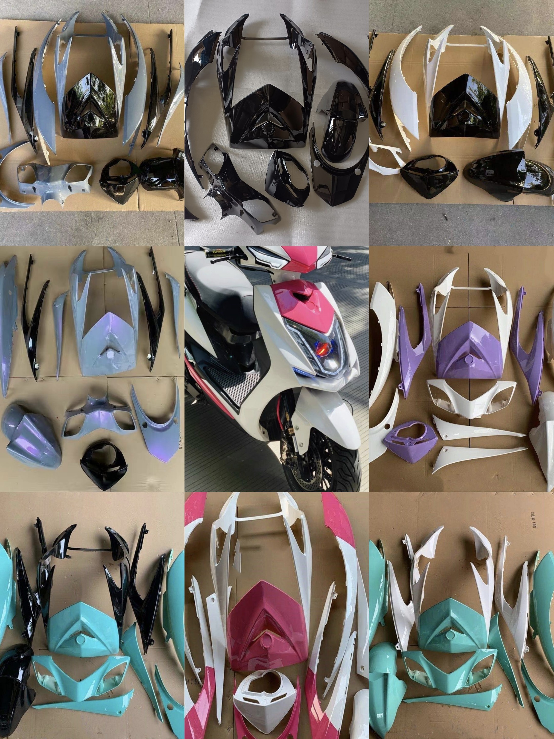 三阳劲战三代目极光外壳林海摩托车飞鹰配件改装全套新款外观漆件