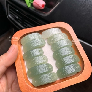 天然和田玉平安无事牌手牌吊坠挂件男女款玉石挂件项链玉坠玉佩