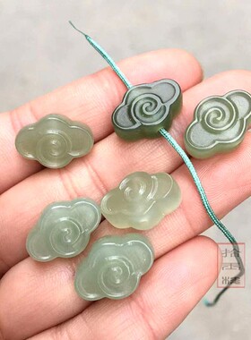 diy玉坠手链钥匙扣配饰背云