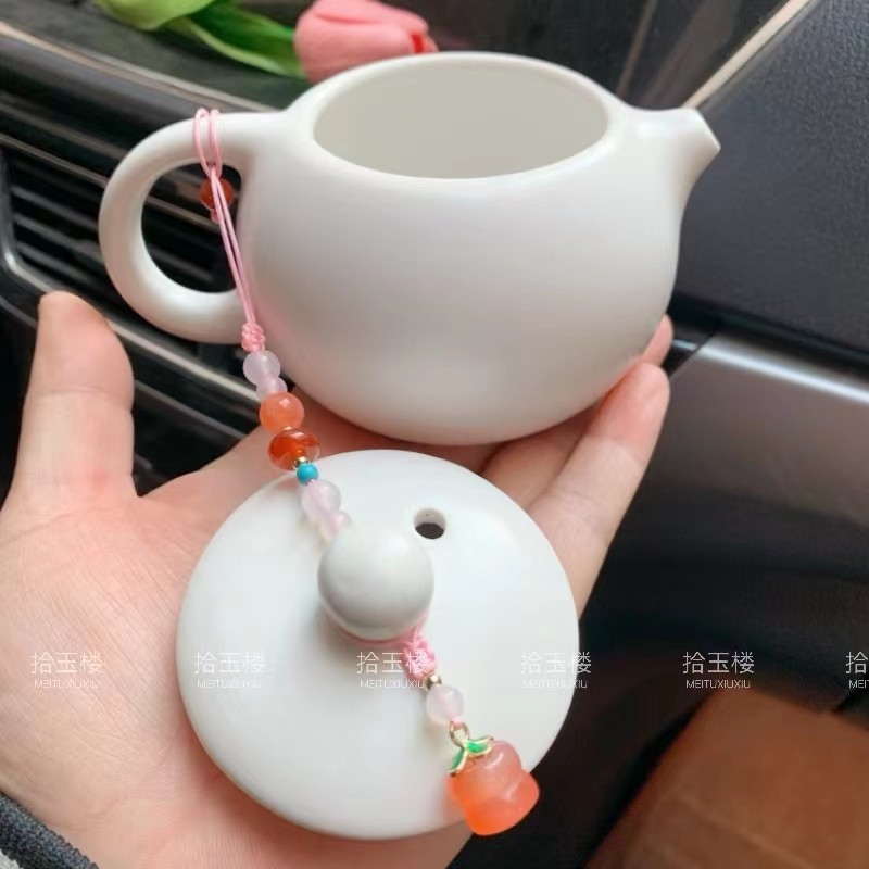 天然玉髓事事如意吊坠手工编织茶壶坠玉石防脱绳,饰品/流行首饰/时尚饰品新,其它首饰,淘宝优惠券,粉丝福利购,淘宝优惠卷