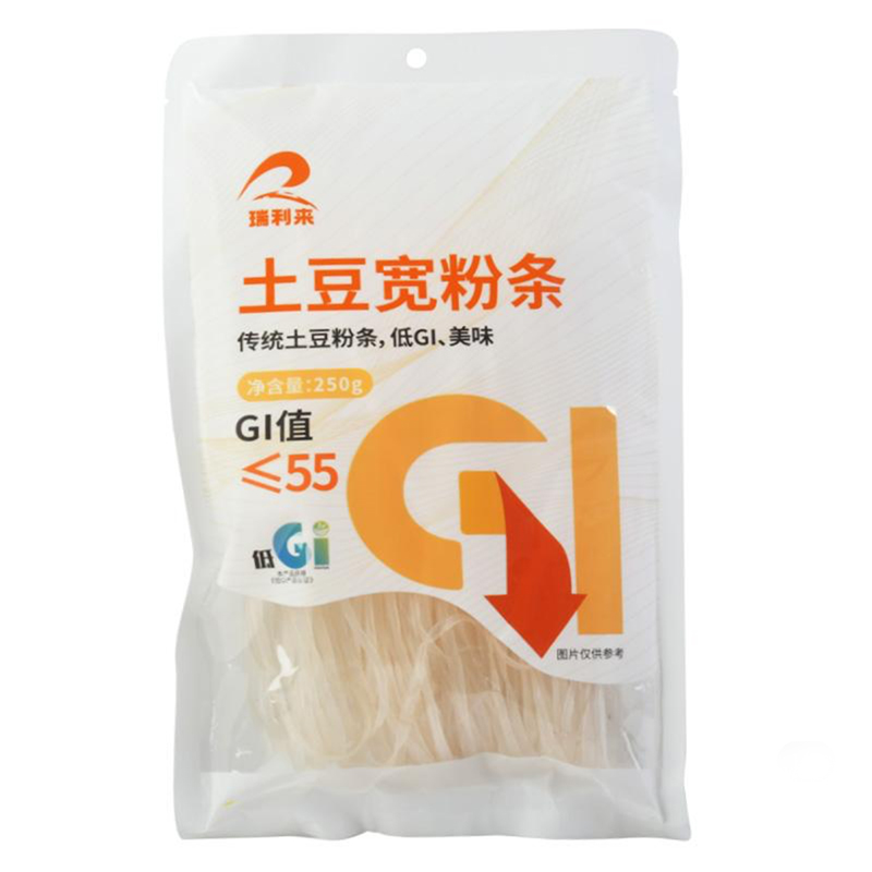 甸禾低GI0脂肪土豆宽粉条袋装250g