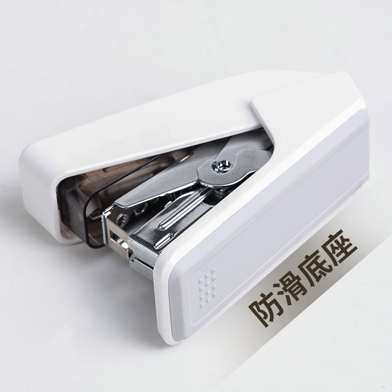 DELI 0466|0467|0468 노동 절약 스테이플러 12 호 바늘 한 손가락 프레스 스테이플러 대형 스테이플러