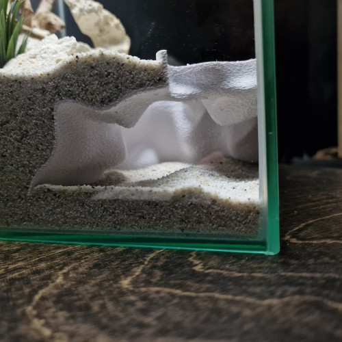 Ocean Corner鱼缸造景3D打印水族装饰水下洞穴小鱼虾躲避底沙地形