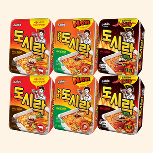 韩国进口八道paldo牛肉泡菜味碗面86g盒装泡面热巴同款速食方便