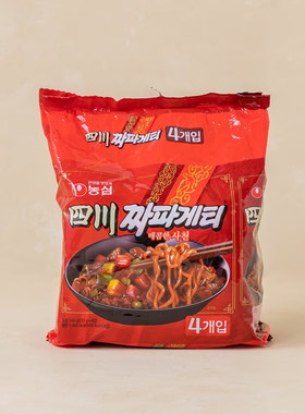 农心韩国进口四川137g*4炸酱面