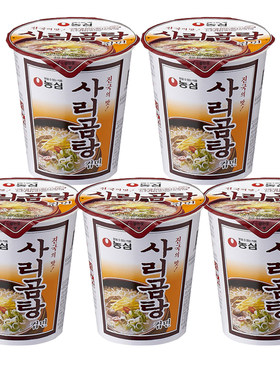韩国进口农心牛骨汤味杯面