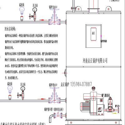 低氮燃气锅炉厂家供应开水锅炉 304不锈钢内胆全自动运行