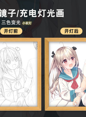 ATRI亚托莉我挚爱的时光灯光画