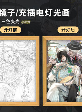先知拉拉队员医生心理病患灯光画