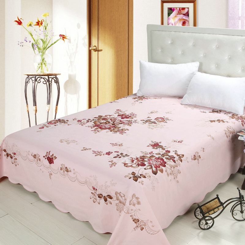 上海民光牌床单纯棉100全棉磨毛