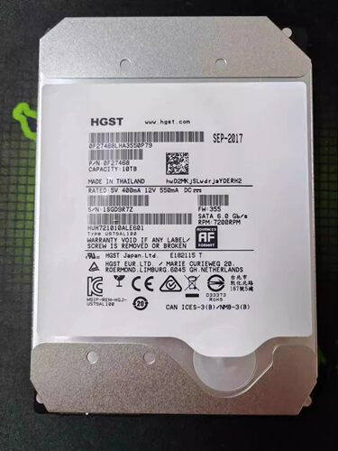 日立10TB监控企业级硬盘