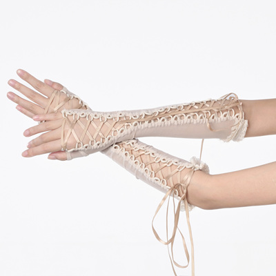 Brokenbone原创镂空绑带袖套