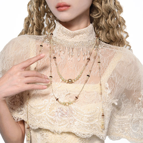 Brokenbone原创破碎珠串项链