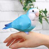 儿童手工折纸DIY拼装 立体3D纸质模型动物鸟松石蓝闪牡丹鹦鹉制作