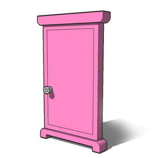 儿童手工折纸diy拼装立体3d纸质模型哆啦a梦叮当猫任意门机器猫