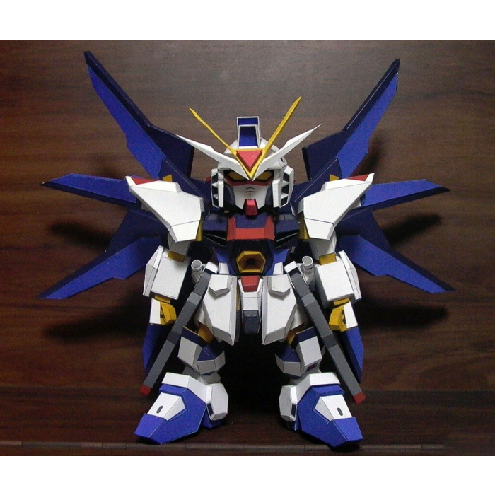 纸模型SD高达敢达机器人机甲制作