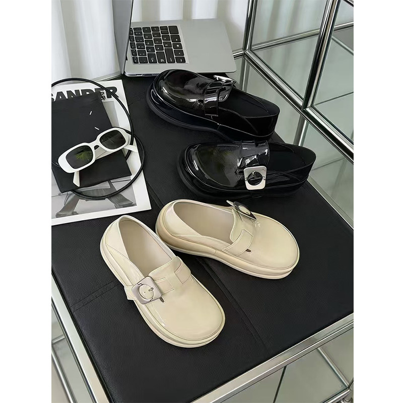 【欧货】真皮勃肯单鞋女2026春新款漆皮厚底玛丽珍两穿乐福小皮鞋,女鞋,玛丽珍鞋,淘宝优惠券,粉丝福利购,淘宝优惠卷