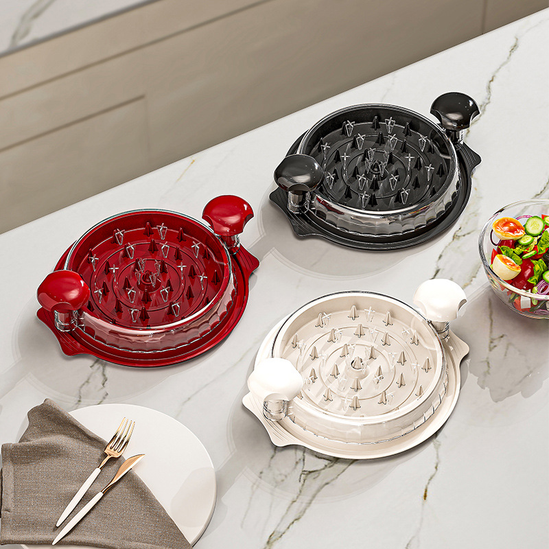 鸡胸肉分丝器牛肉碎肉分离器鸡肉切丝器多功能撕鸡丝神器透明带盖