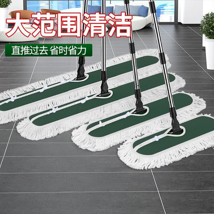平板拖把尘推大排拖家用地拖布地拖免手洗保洁替换旋转办公室瓷砖
