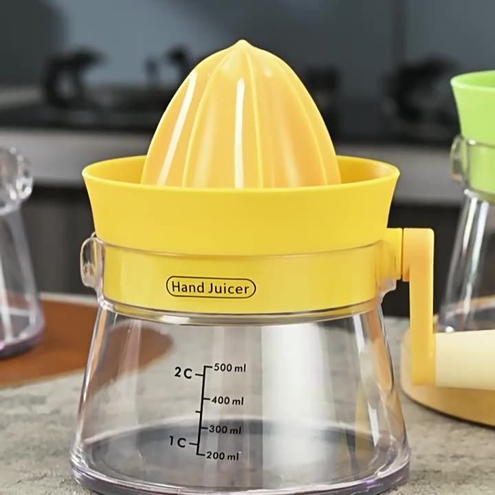 手动榨汁机橙汁压榨器手动柠檬榨汁西瓜汁挤压器家用柚子压汁神器