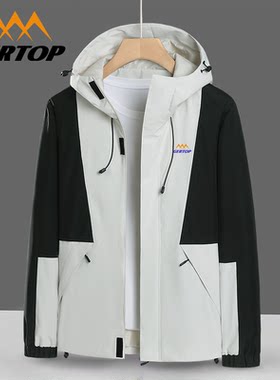 GERTOP山峰冲锋衣女式两层半