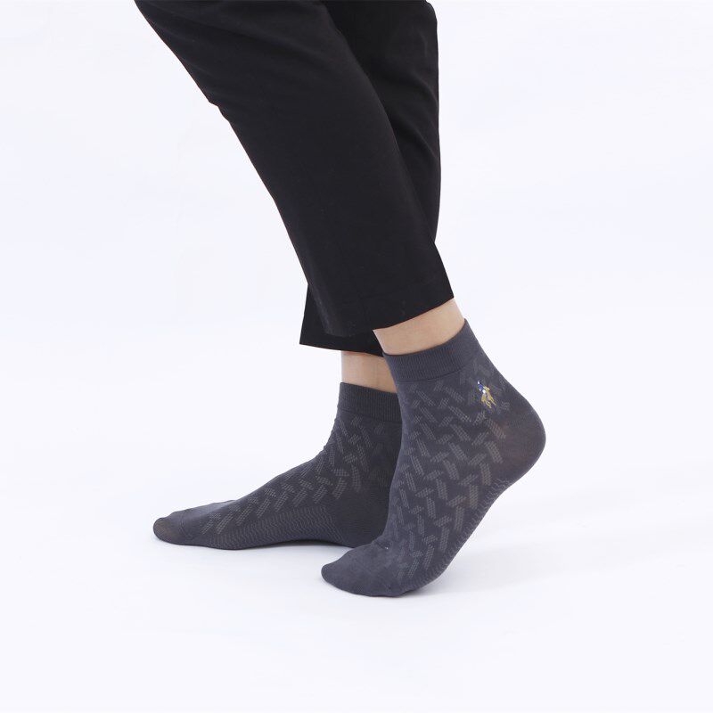 襪子男中筒襪低幫短筒四季莫代爾棉襪日系百搭簡約黑長襪