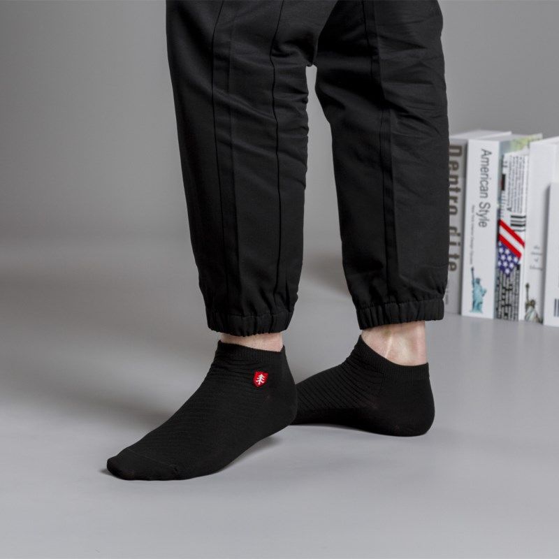 Socks men's socks men's boat socks pure cotton spring and summer cotton socks sports socks tide cotton men's socks low top