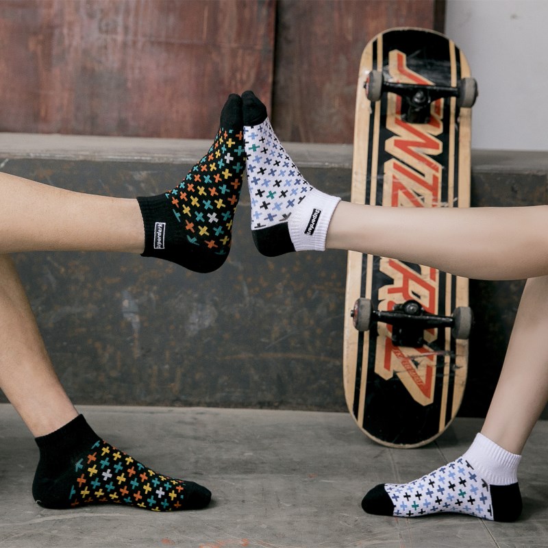 100% cotton odor-proof socks for women and couples with trillion feet