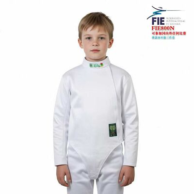 FIE800N击剑保护服三件套薄款冰丝比赛剑服成人儿童剑裤击剑服