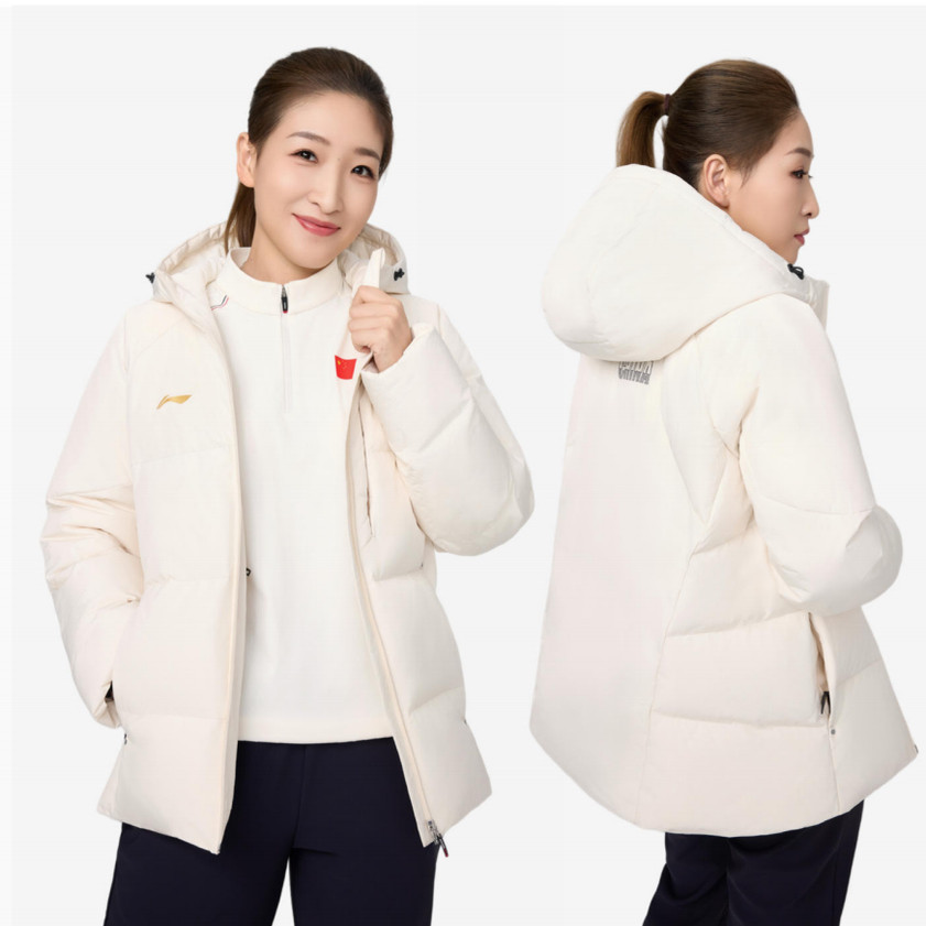 李宁国服羽绒服男加厚鸭绒外套