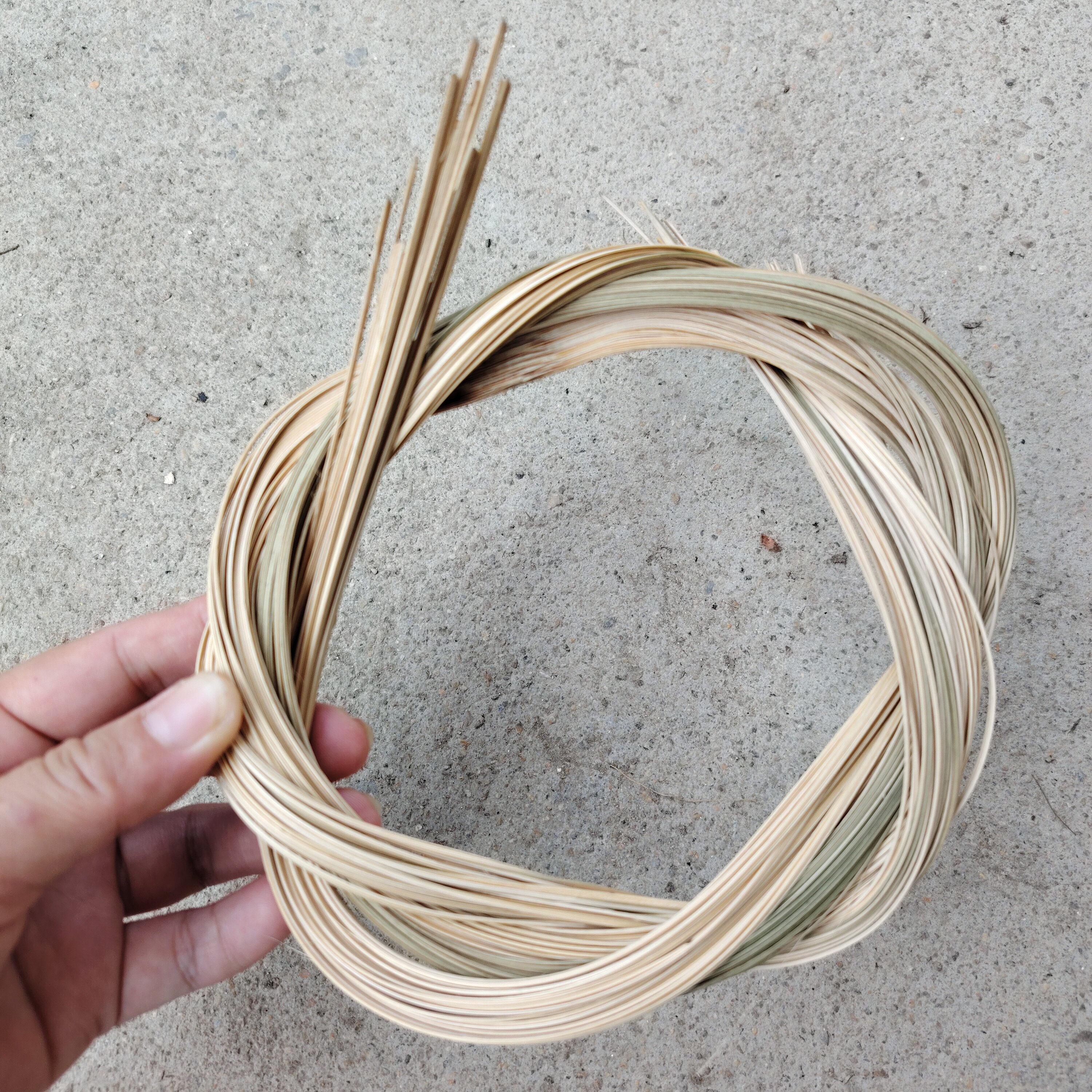 竹条竹片竹丝竹蔑竹绳包粽子用的绑粽子绑带粽子线编织藤条捆绑绳,特色手工艺,竹编/竹雕,淘宝优惠券,粉丝福利购,淘宝优惠卷