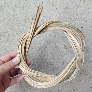 竹条竹片竹丝竹蔑竹绳包粽子用 绑粽子绑带粽子线编织藤条捆绑绳