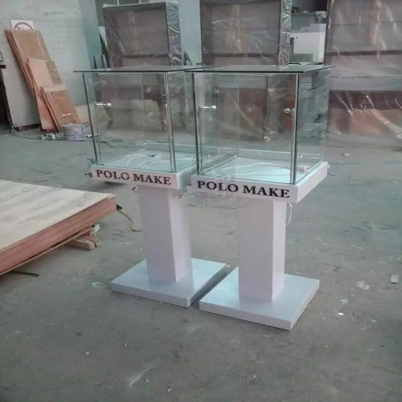 木质货架饰品玉器展示柜珠宝柜台玻璃柜样品模型展列架钟表柜台