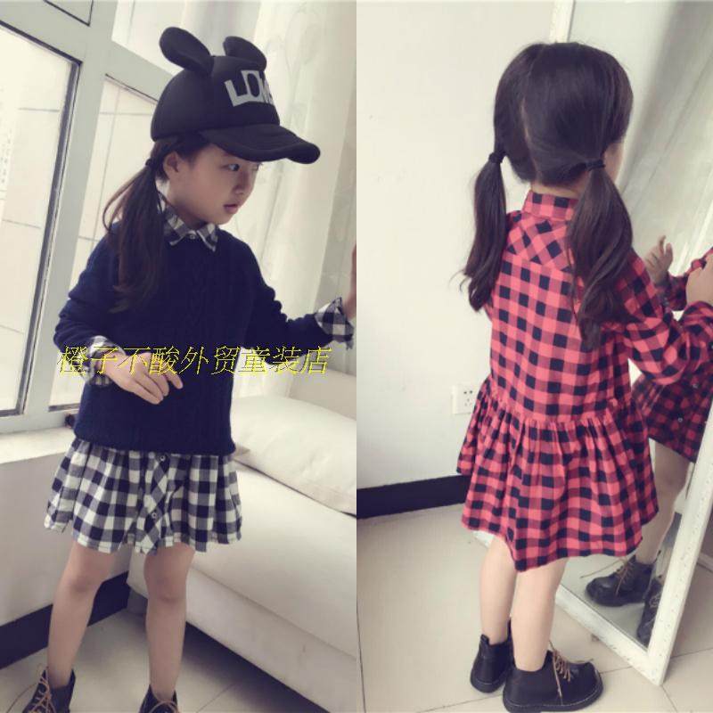 Chemise fille à manche longue en coton - Ref 2087967 Image 1