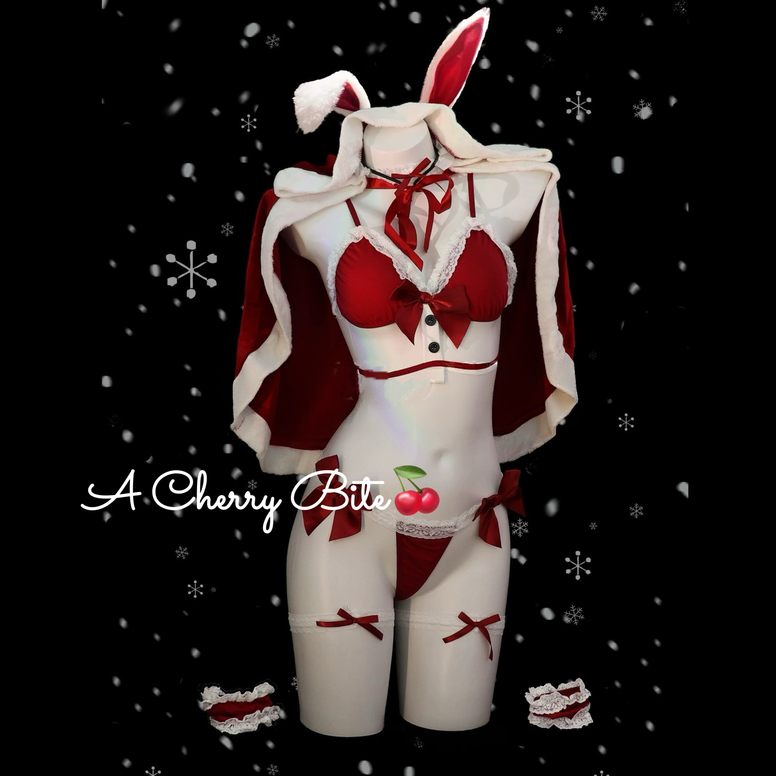 【邻家小女佣】性感纯欲圣诞兔女郎女仆蝴蝶结蕾丝比基尼内衣cos,女士内衣/男士内衣/家居服,文胸套装,淘宝优惠券,粉丝福利购,淘宝优惠卷