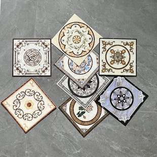 地贴遮丑防水地板地砖贴画对角贴纸耐磨装饰加厚客厅地面瓷砖翻新