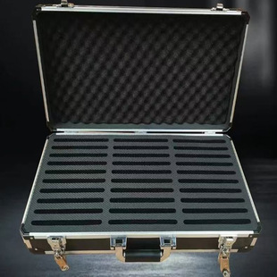 手机收纳箱506070支装便携式学生部队存放保管铝合金手提箱子带锁