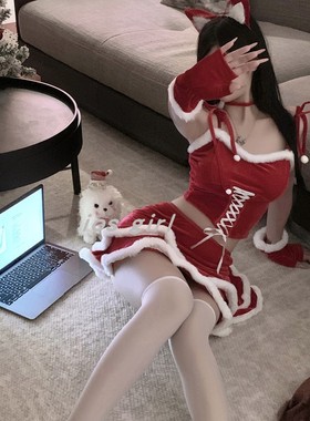 iosgirl浪漫圣诞派对甜心可爱少女心圣诞节制服睡衣家居服#SD15