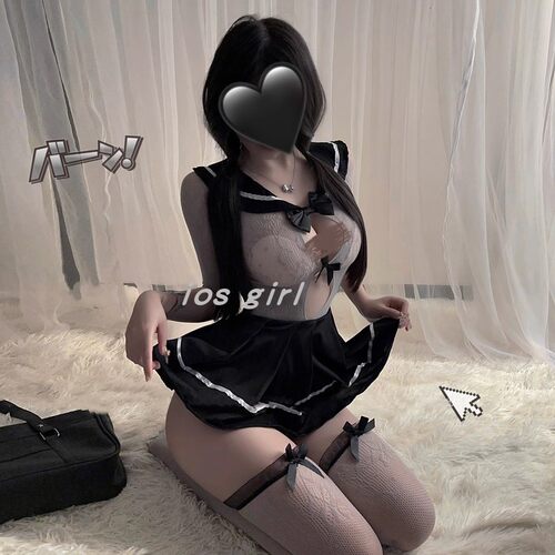 iosgirl火辣网纱制服学院风