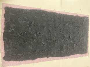 黑托卡长羊毛拼貂水貂褥子真皮毛貂皮原材料皮草毯子皮料面料DIY