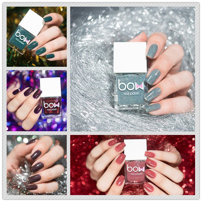 BOW POLISH 外太空4 指甲油 星空宇宙 果冻全息亮片