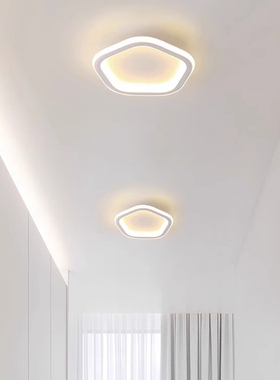 led走廊入户过道玄关吸顶灯轻奢创意简约现代衣帽间楼梯阳台灯具