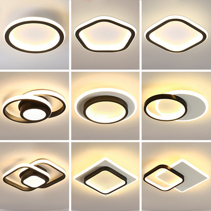 网红过道灯走廊灯创意LED灯具现代简约阳台灯入户玄关灯吸顶灯