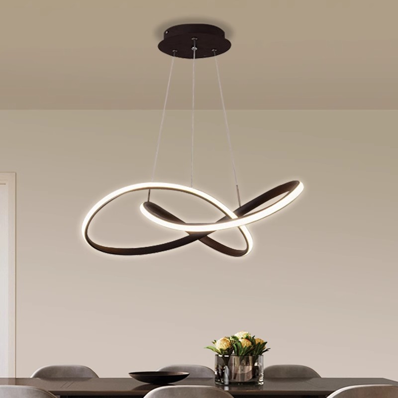 2025新款客厅餐厅吊灯轻奢北欧led卧室灯中山灯具高级感现代简约