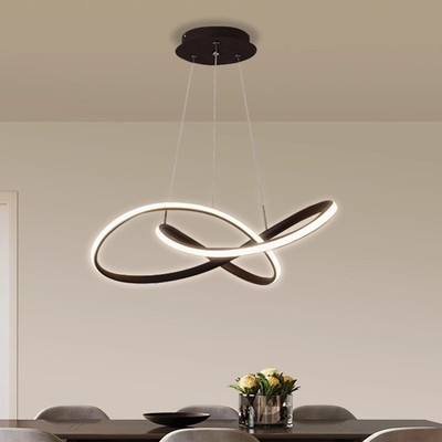 2025新款客厅餐厅吊灯轻奢北欧led卧室灯中山灯具高级感现代简约