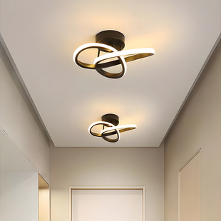 简约过道灯感应吸顶灯走廊入户玄关灯楼梯网红阳台led衣帽间灯具