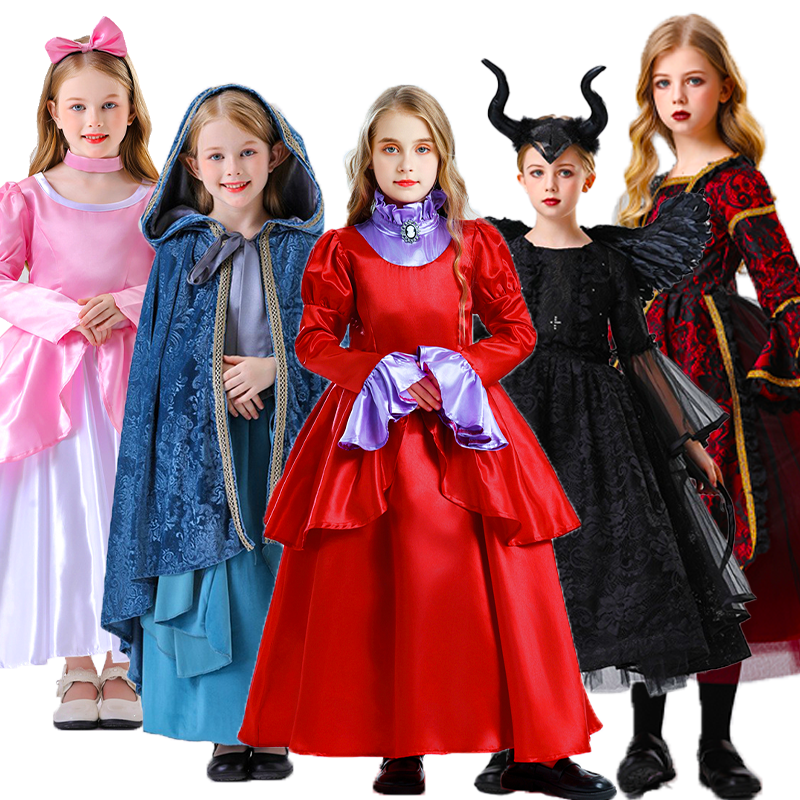 万圣节黑色森林沉睡魔咒暗夜魔界蓝精灵话剧睡美人红叶仙子舞台服