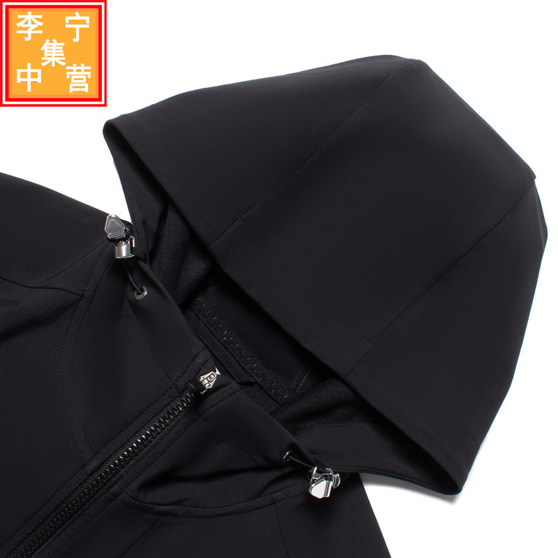 LI NING SPORTS WINDBREAKER 2022 새로운 피트니스 시리즈 남성 캐주얼 트레이닝 자켓 자켓 윈드 브레이커 AFDS511