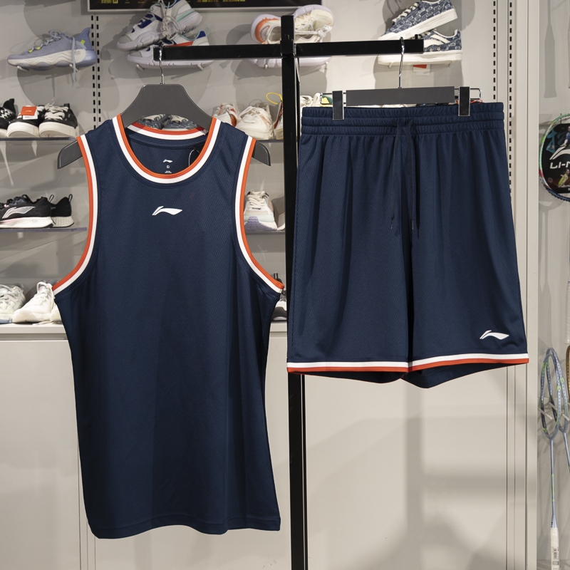 李宁男子速干团购比赛套装