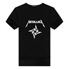 Rock Punk Metal band Metallica personality Short sleeved T-shirt Music Festival men and women new pattern